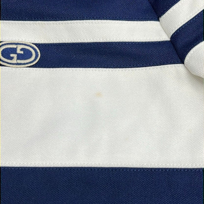 Gucci Jacket L Navy White Long Sleeve Spring Autumn — view 7
