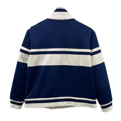 Gucci Jacket L Navy White Long Sleeve Spring Autumn — view 2