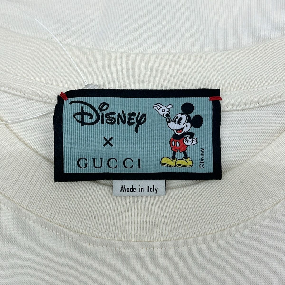 Gucci Short Sleeve T-Shirt XS Ivory Black Multi — view 3