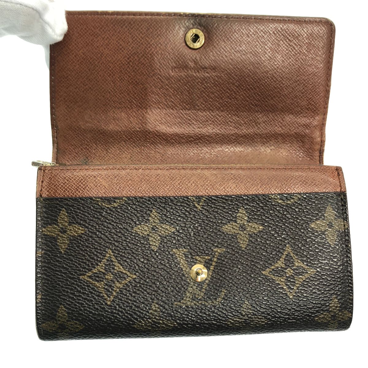 Louis Vuitton Portefeuille Tresor Wallet Brown — view 7