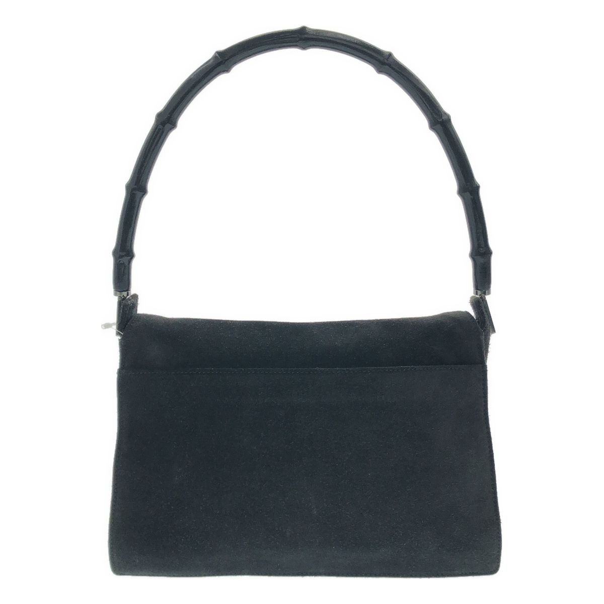 Gucci Vintage Bamboo Shoulder Bag 001 Black — view 2
