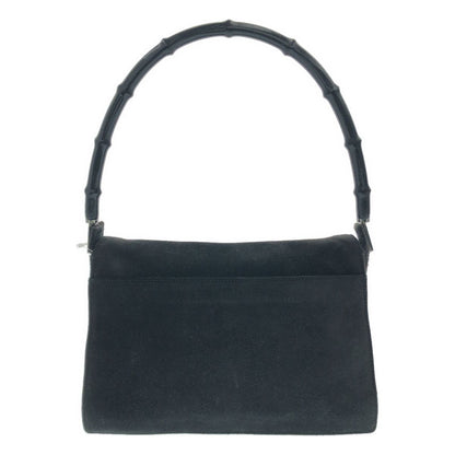 Gucci Vintage Bamboo Shoulder Bag 001 Black — view 2