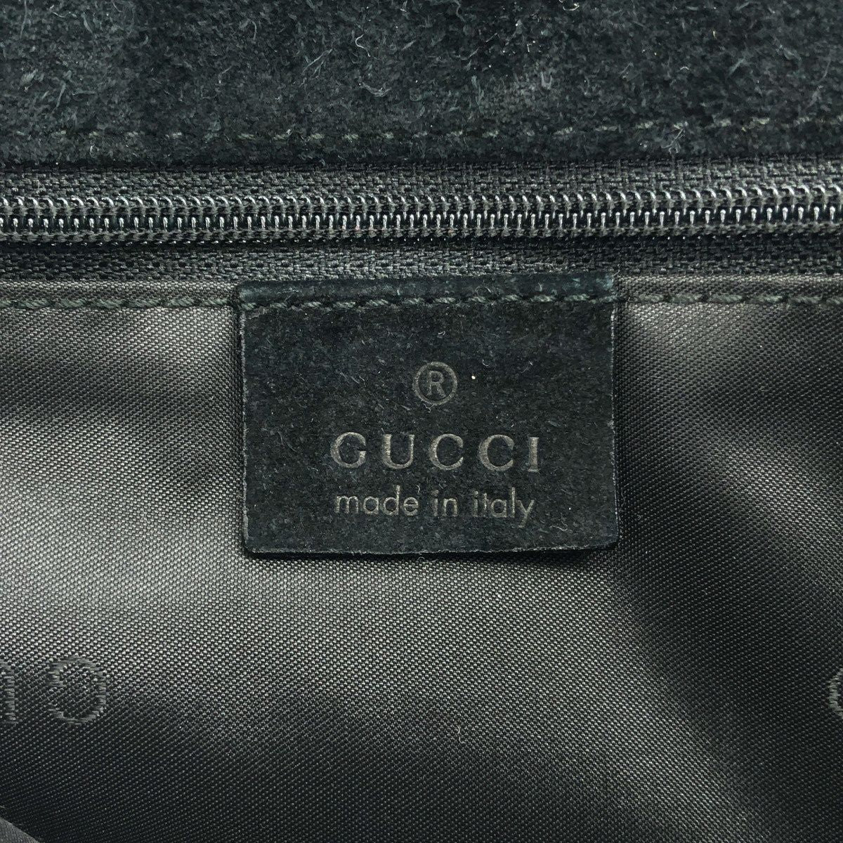 Gucci Vintage Bamboo Shoulder Bag 001 Black — view 5