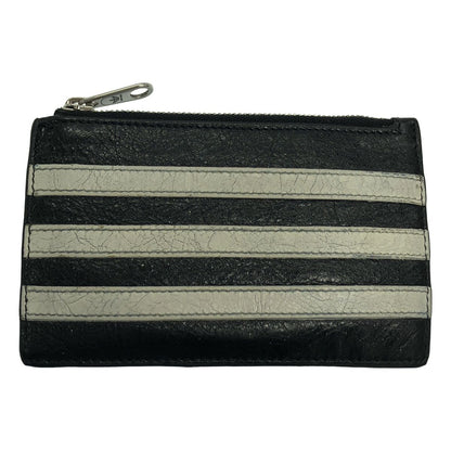 Balenciaga Adidas Fragment Leather Card Case Black — view 2