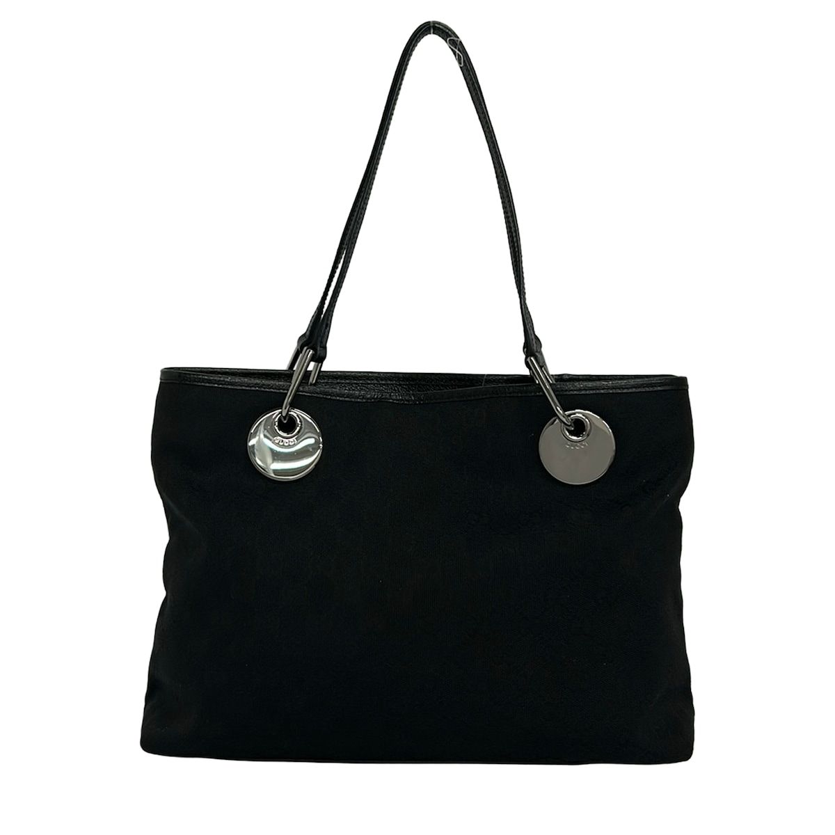 Gucci Tote Eclipse Black Leather