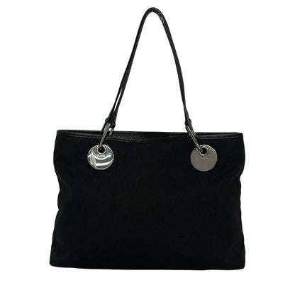 Gucci Tote Eclipse Black Leather