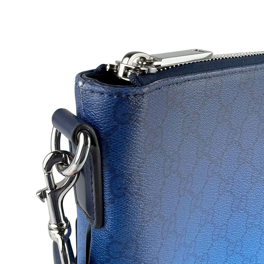 Gucci Clutch 2-Way Blue — view 6