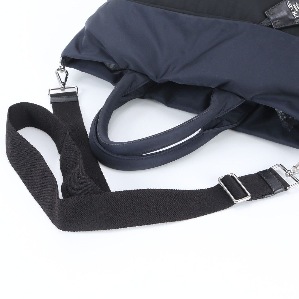 Prada Tessuto Nylon Reversible 2-Way Shoulder Bag Crossbody — view 7