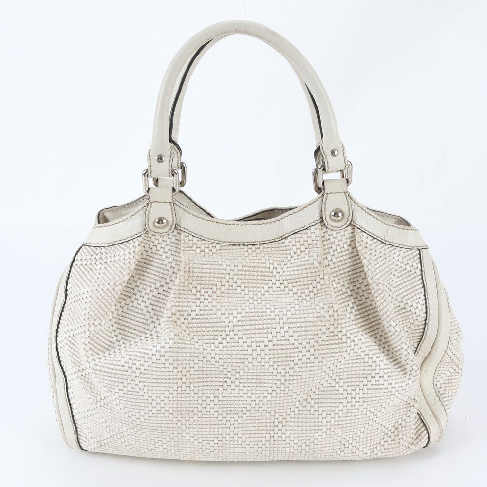 Gucci Guccissima Diamante Ski Leather Tote Shoulder Hand — view 3
