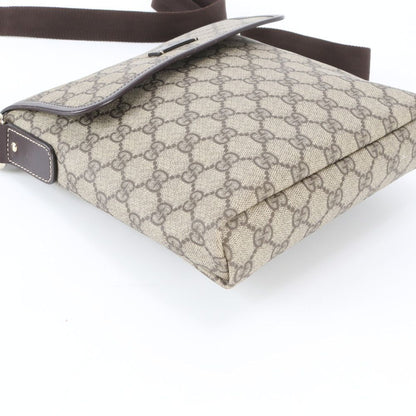 Gucci GG Supreme Leather Shoulder Bag Crossbody Messenger Business — view 4