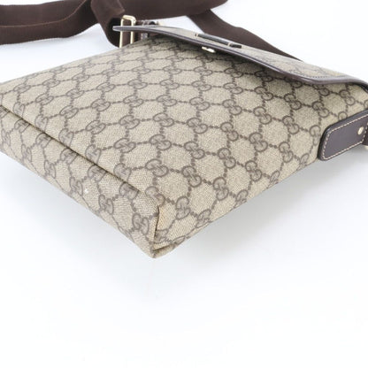 Gucci GG Supreme Leather Shoulder Bag Crossbody Messenger Business — view 5