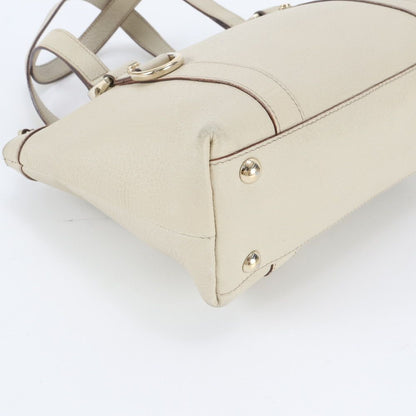 Gucci Abbey Leather Handbag Tote Erm with — view 4
