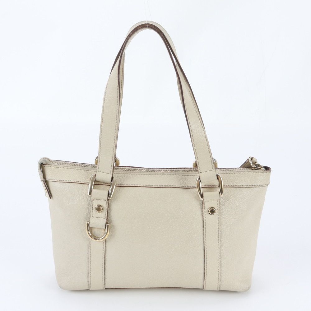 Gucci Abbey Leather Handbag Tote Erm with — view 3