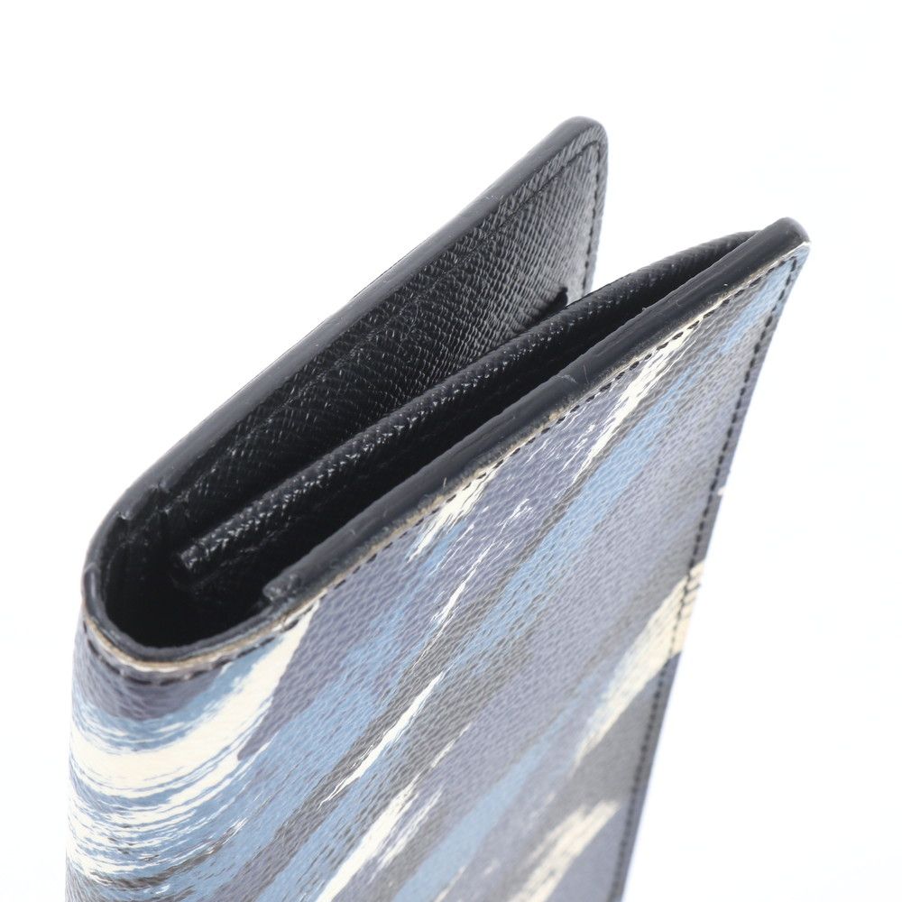 Louis Vuitton Portefeuille Brazza Camouflage Leather Wallet Bifold — view 3