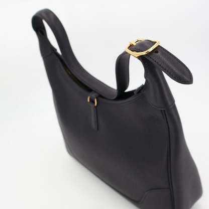 Hermes Trim 31 Black Leather Shoulder — view 6
