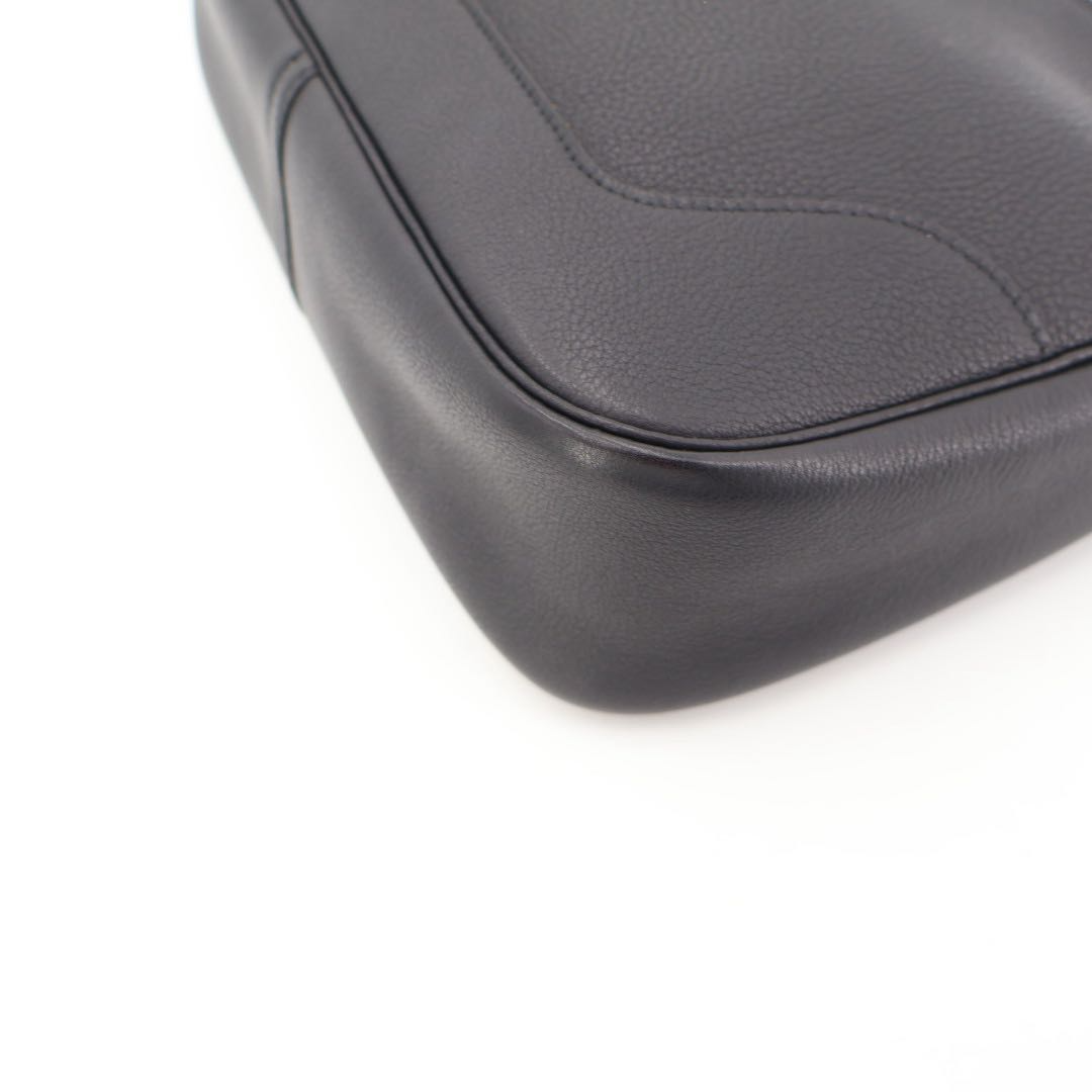 Hermes Trim 31 Black Leather Shoulder — view 7