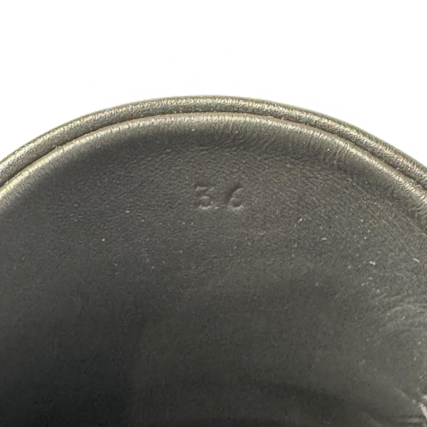 Hermes Mix Mules 36 Leather Black Slip — view 8