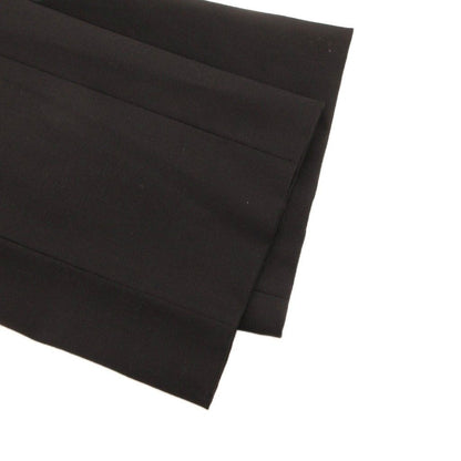 Prada Trousers Beltless Pants Ankle Length Wool 44 Black — view 3