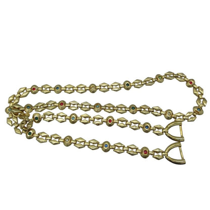 Versace Gianni Shoulder Bag Chain Vintage 309 1 Black — view 8