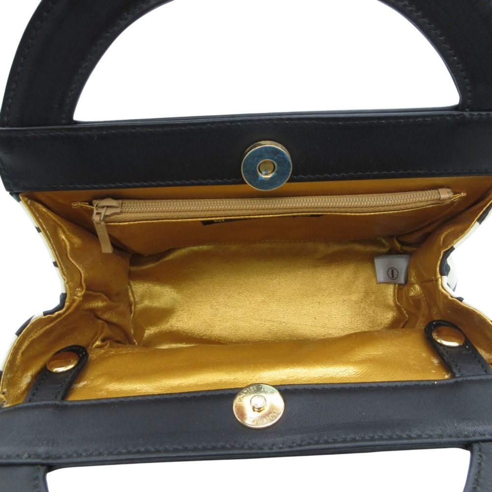 Versace Gianni Shoulder Bag Chain Vintage 309 1 Black — view 6