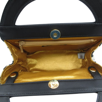 Versace Gianni Shoulder Bag Chain Vintage 309 1 Black — view 6