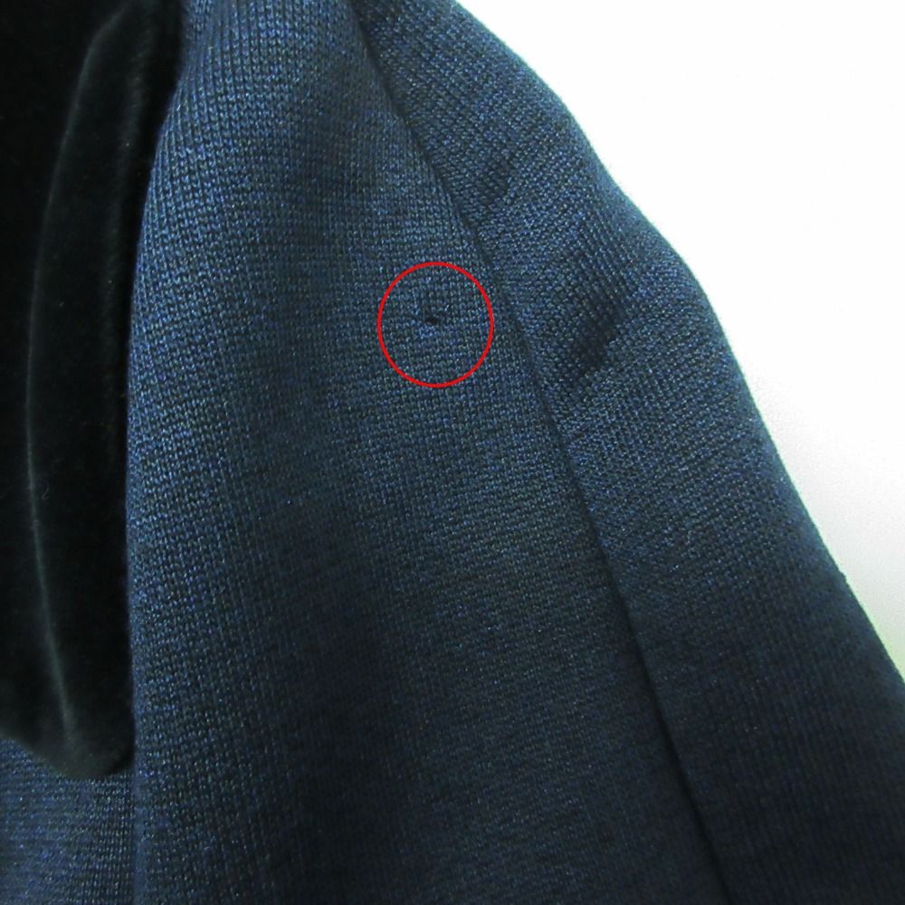 Louis Vuitton by Marc Jacobs coat Double Breasted Jacket Velour Contrast — view 9