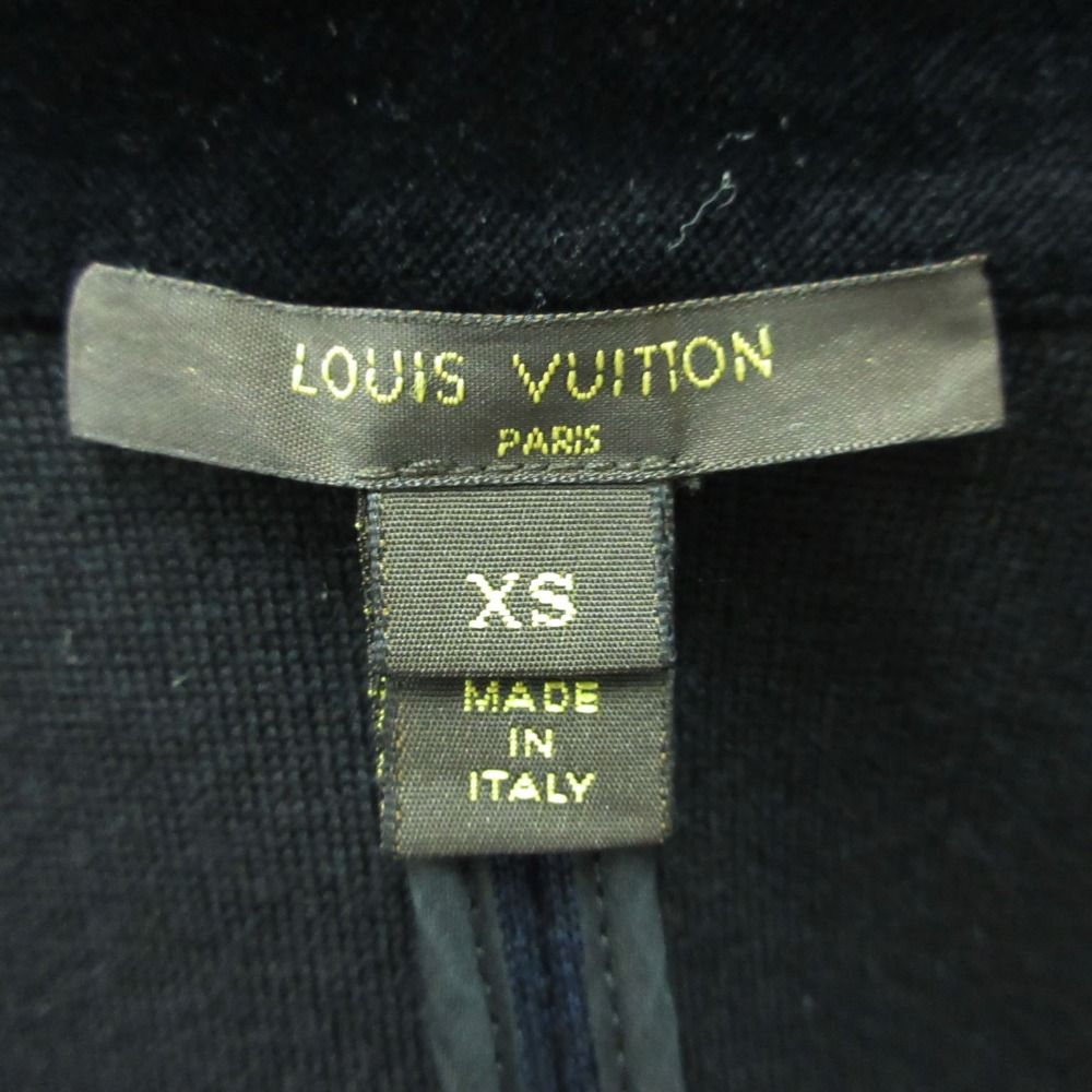 Louis Vuitton by Marc Jacobs coat Double Breasted Jacket Velour Contrast — view 4