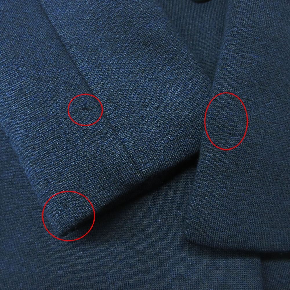Louis Vuitton by Marc Jacobs coat Double Breasted Jacket Velour Contrast — view 8