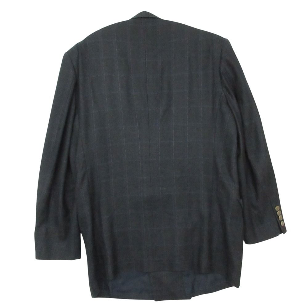 Dior Vintage Dio Monsieur Double jacket Breasted Blazer ludo Logo Button Silk — view 2