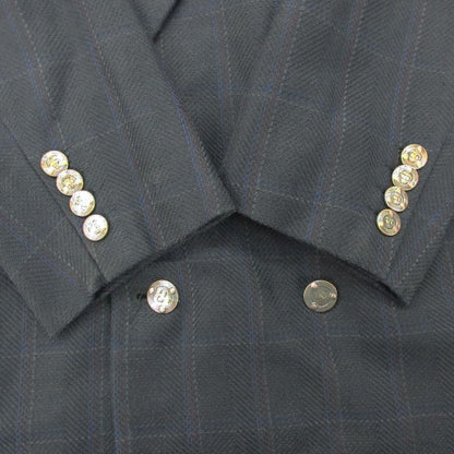 Dior Vintage Dio Monsieur Double jacket Breasted Blazer ludo Logo Button Silk — view 6