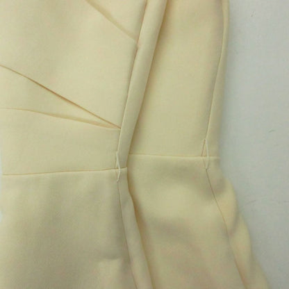 Dior Dress Sleeveless Cache Couple Neck Wool Silk White 38 — view 8