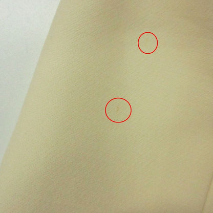Dior Dress Velours Neck Flare Wool Silk White 38 — view 8