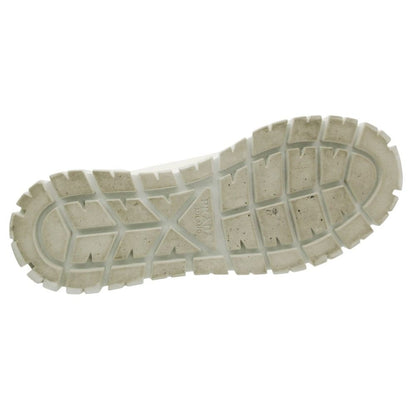 Prada Platform Sneakers Double Wheels Nylon Gabardine Shoes White — view 3