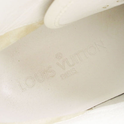 Louis Vuitton Sneakers Monogram Multicolor High Cut Shoes Leather LV Logo White — view 6