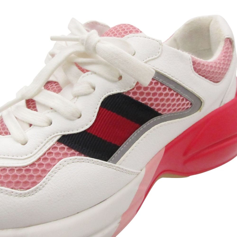 Gucci Sneakers Ryton Sherry Line Dad Shoes Platform Pink — view 9