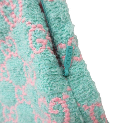 Gucci Skirt Tweed GG Jacquard Zaamp Light Green 38 — view 6
