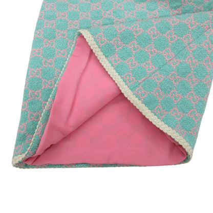 Gucci Skirt Tweed GG Jacquard Zaamp Light Green 38 — view 5