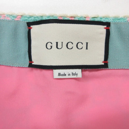 Gucci Skirt Tweed GG Jacquard Zaamp Light Green 38 — view 7