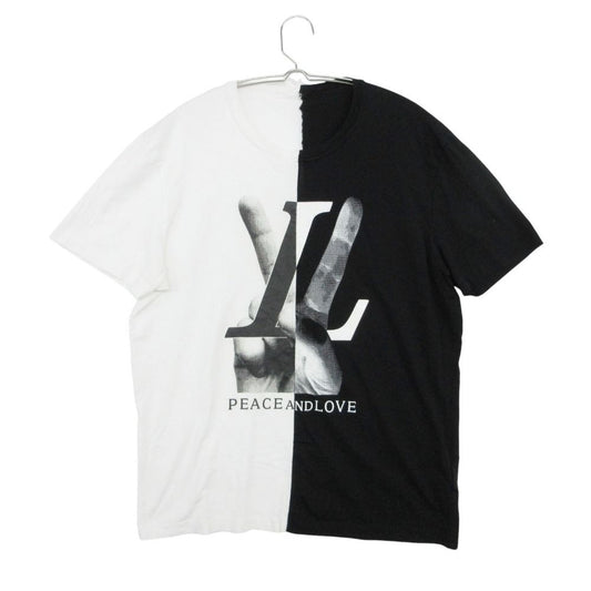 Louis Vuitton by Kim Jones Short Sleeve T-Shirt Peace and Love Reconstruction