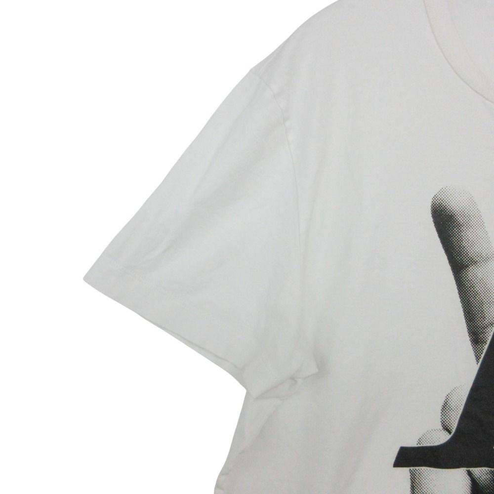 Louis Vuitton by Kim Jones Short Sleeve T-Shirt Peace and Love Reconstruction — view 5
