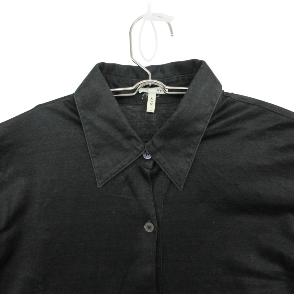 Hermes by Martin Margiela Era Polo Shirt Short Sleeve One Point Carriage Logo — view 3