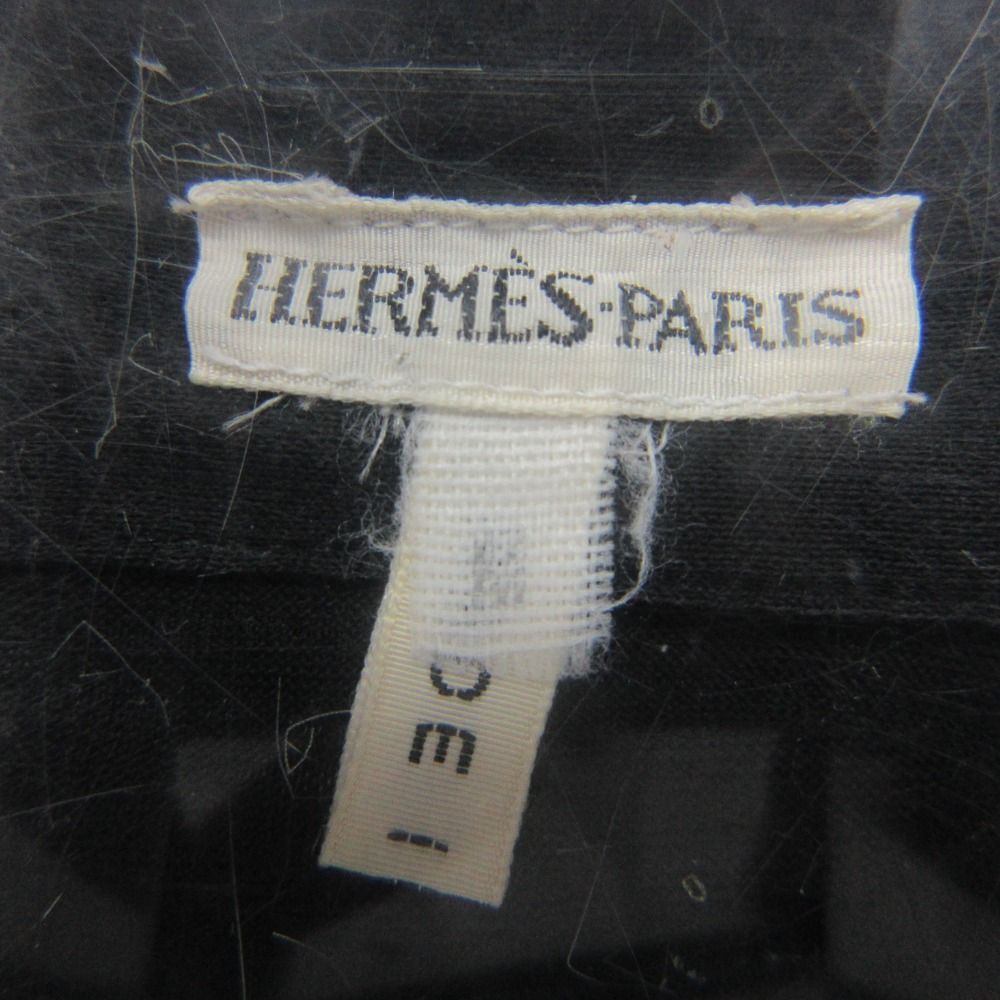 Hermes by Martin Margiela Era Polo Shirt Short Sleeve One Point Carriage Logo — view 6