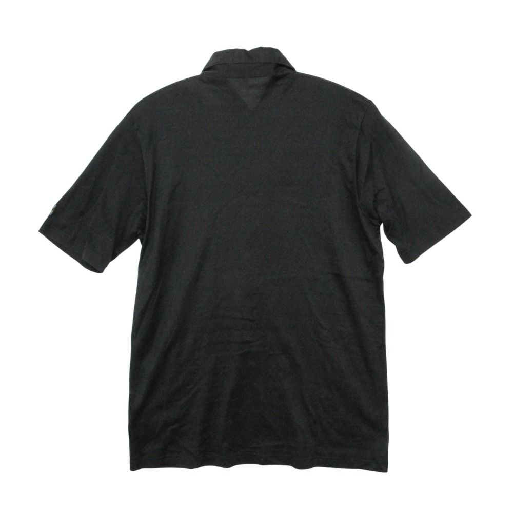 Hermes by Martin Margiela Era Polo Shirt Short Sleeve One Point Carriage Logo — view 2