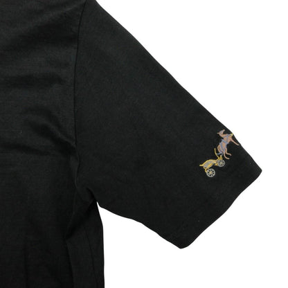 Hermes by Martin Margiela Era Polo Shirt Short Sleeve One Point Carriage Logo — view 4
