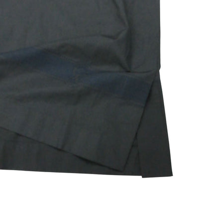 Hermes Dress Short Sleeve Embroidery Cotton Boat Neck Black 36 — view 7