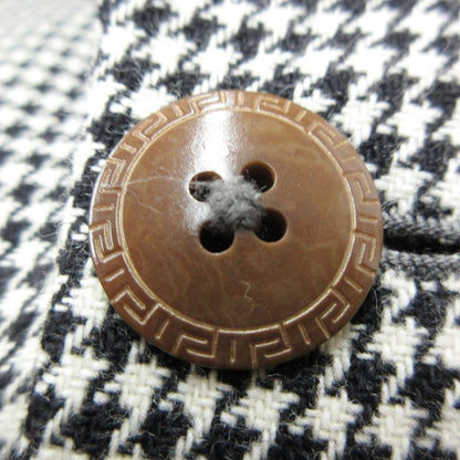 Versace Vintage Gianni Tailored Jacket Blazer Wool Lining Medusa Pattern — view 6