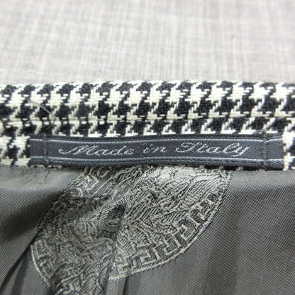 Versace Vintage Gianni Tailored Jacket Blazer Wool Lining Medusa Pattern — view 7