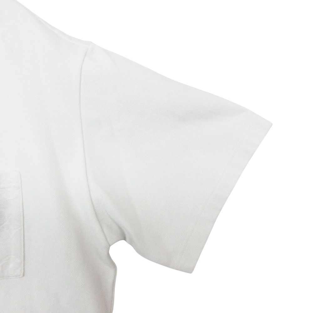 Louis Vuitton Short Sleeve T-Shirt Monogram Jacquard Tcl Top White — view 4