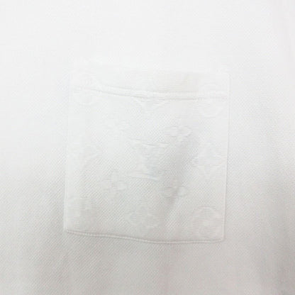 Louis Vuitton Short Sleeve T-Shirt Monogram Jacquard Tcl Top White — view 5