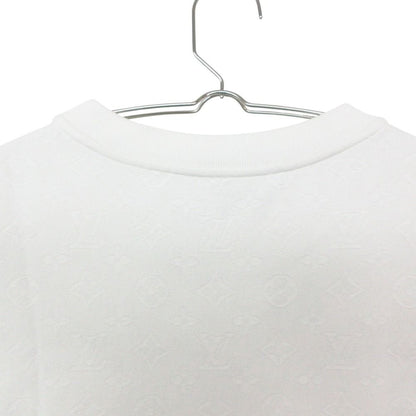 Louis Vuitton Short Sleeve T-Shirt Monogram Jacquard Tcl Top White — view 6